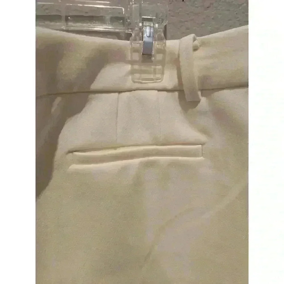 Talbots Women's Ankle Pants 16P Petite White Straight Leg Casual - Picture 5 of 10